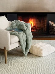 Fab Faux Ivory Pillow