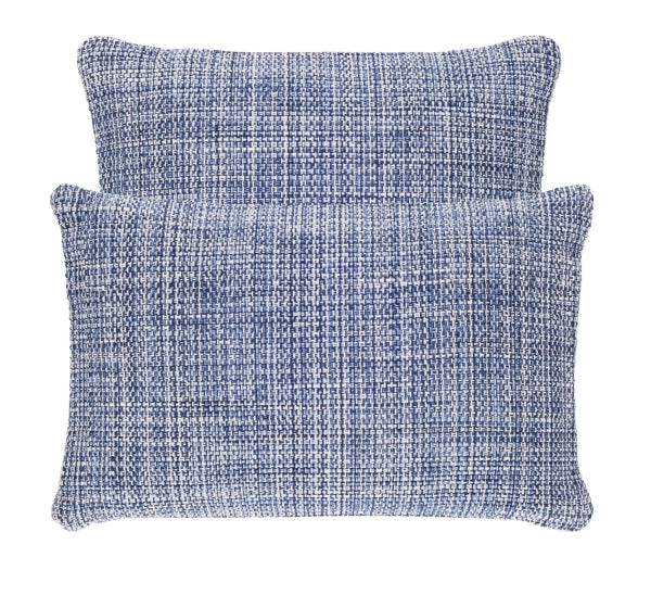 Fusion Blue Decorative Pillow, Square - Bain's Outdoor Living